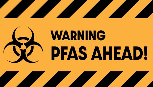 warning PFAS ahead
