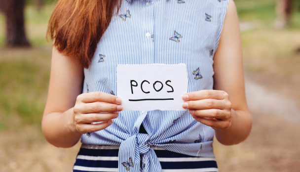Pcos,-,Polycystic,Ovary,Syndrome,,Woman,Hormone,Sickness,Lettering,On
